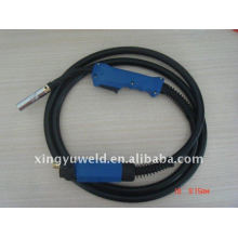 Tocha de soldagem panasonic com conector euro